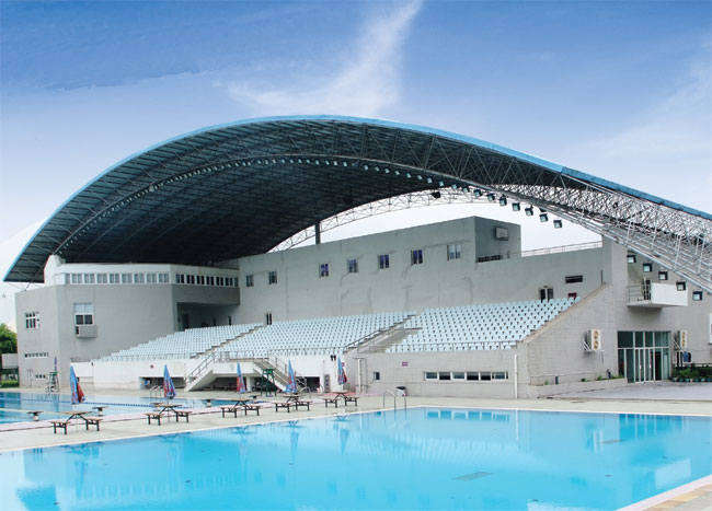 珠海游泳馆网架